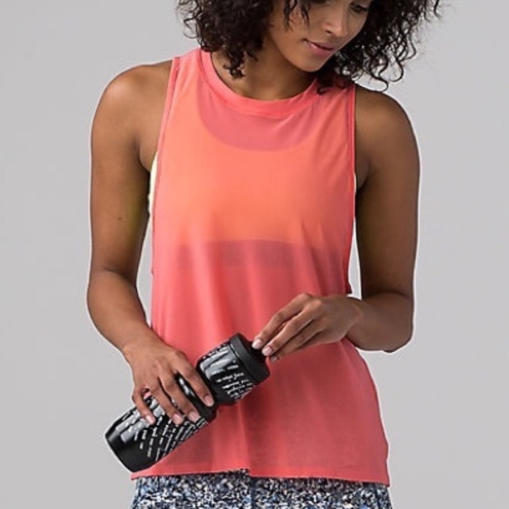 Lululemon Chase Me Tank *SW 2017 Seawheeze PTP 18.5”